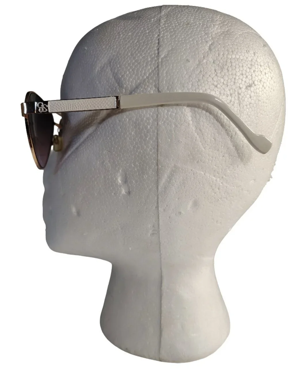 Women's Purple Lens & Metal Frame Jessica Simpson Branded Aviator Sunglasses